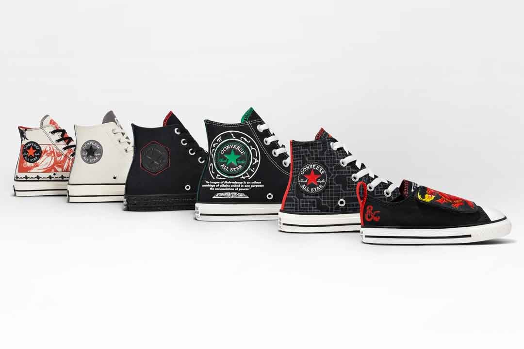 Colección Calabozos y Dragones de Converse