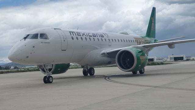 Nuevo avión de Mexicana