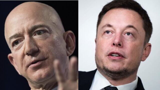 Jeff Bezos y Elon Musk