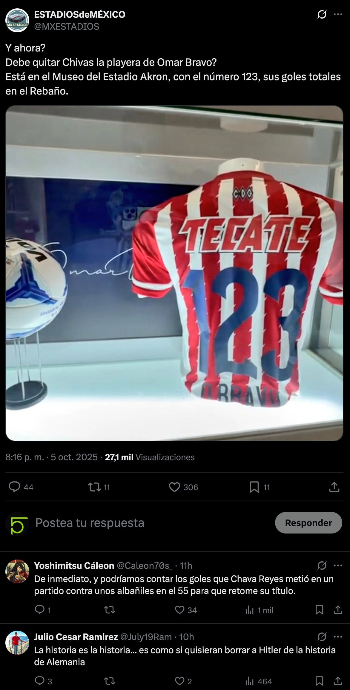 Fans del Rebaño ya debaten en redes el lugar de Omar Bravo en la historia de Chivas