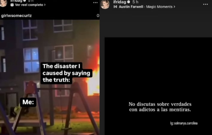 Frida Sofía y sus indirectas