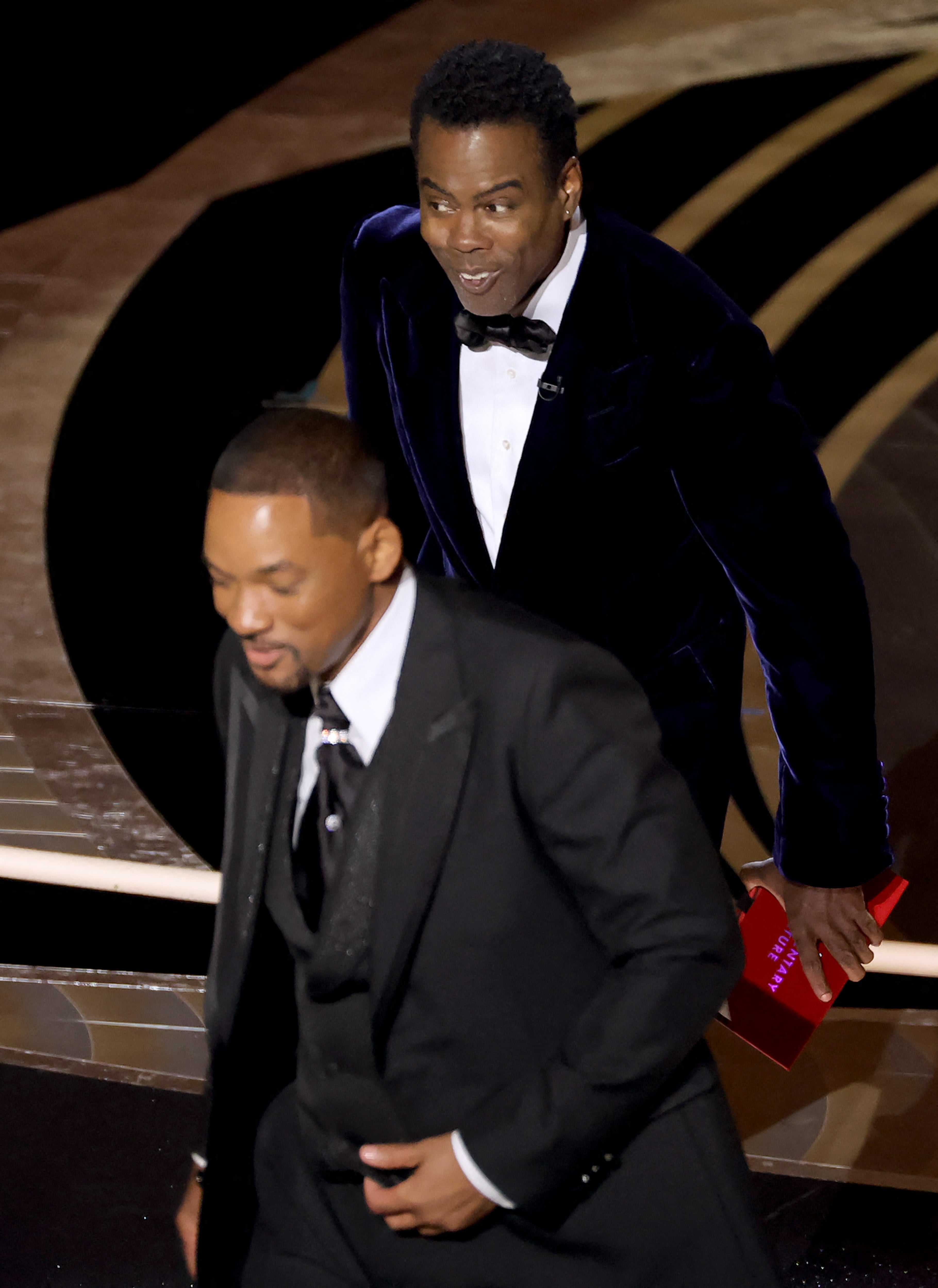 Will Smith y Chris Rock en los Oscar 2022