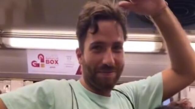 Extranjero en el Metro CDMX