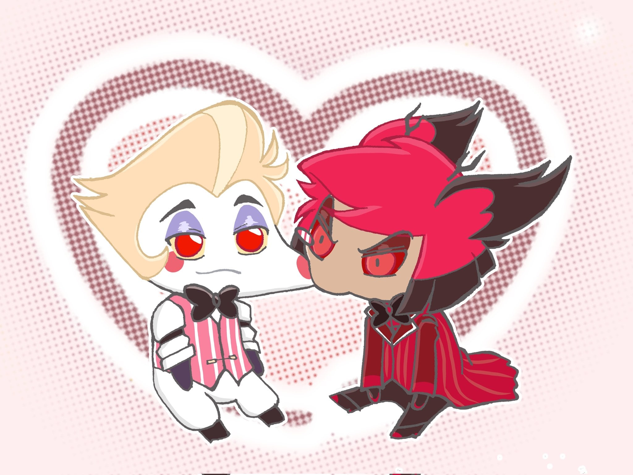 Fanarts de Alastor x Lucifer, el nuevo ship de Hazbin Hotel