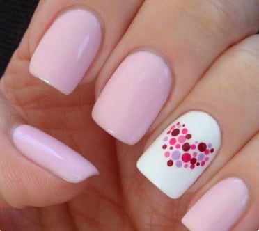 Diseño San Valentín en rosa