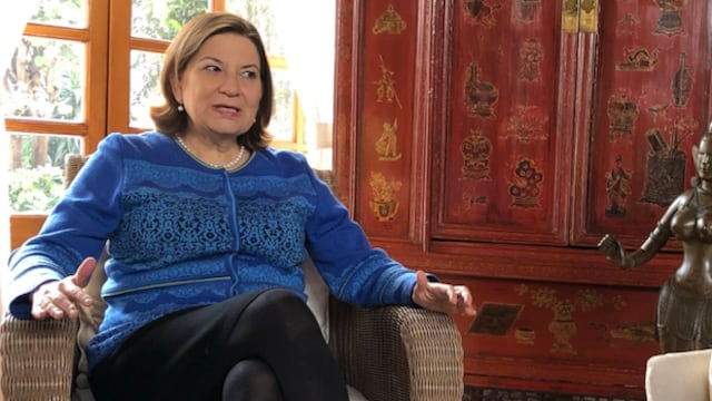 Martha Bárcena. Nombramiento.