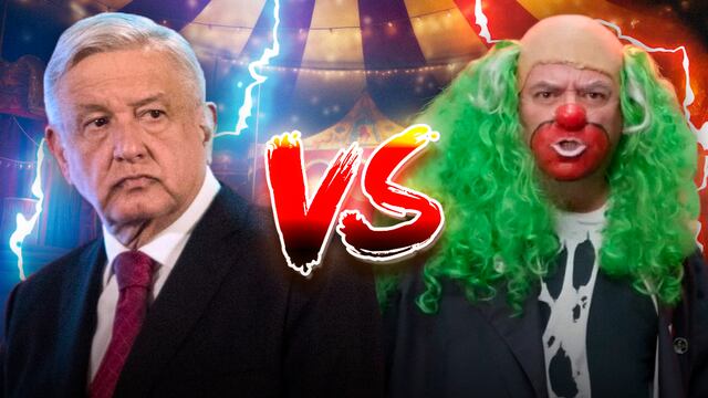 AMLO y Brozo pelean por 'dictadura' en el gobierno