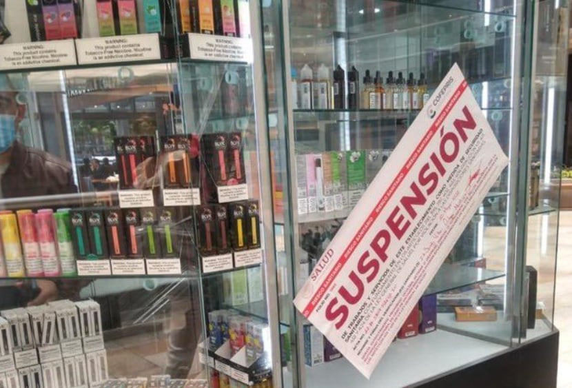 Cofepris ha asegurado más de 64 mil vapeadores desde enero de 2021