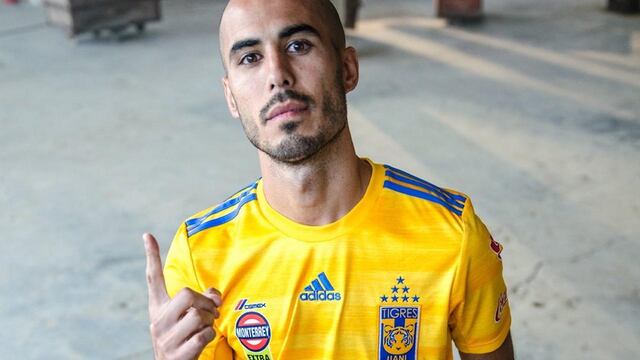 Pizarro fue uno de los elegidos para presentar la nueva piel de Tigres