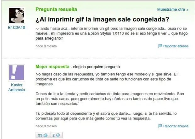 GIF congelado