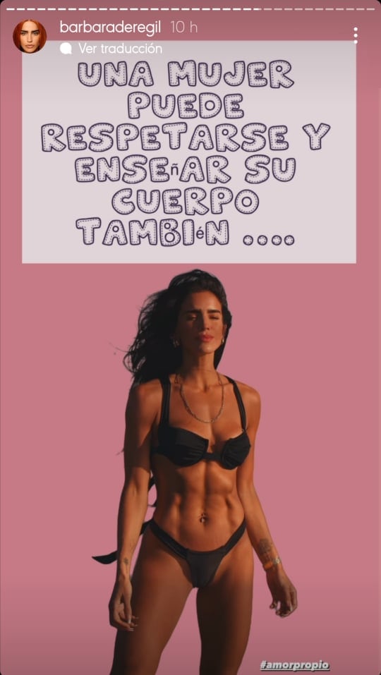 Bárbara de Regil sobre mostrar el cuerpo en redes