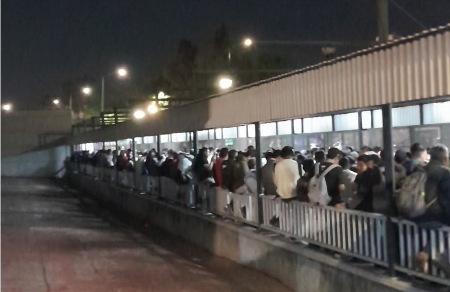 Pantitlán y Línea A son un caos en el Metro CDMX