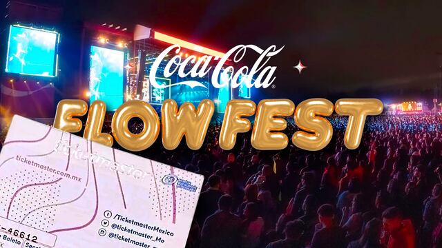 Coca cola Flow Fest 2022 y Ticketmaster