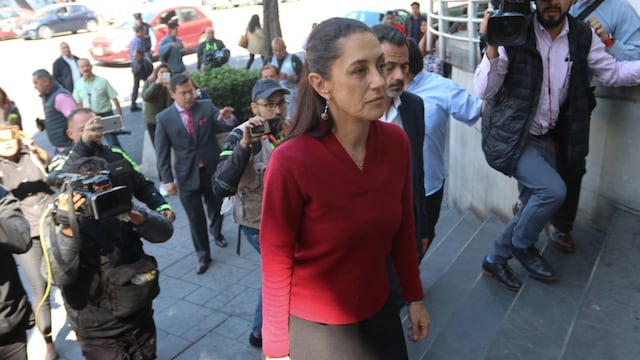 Claudia Sheinbaum en el Incifo.