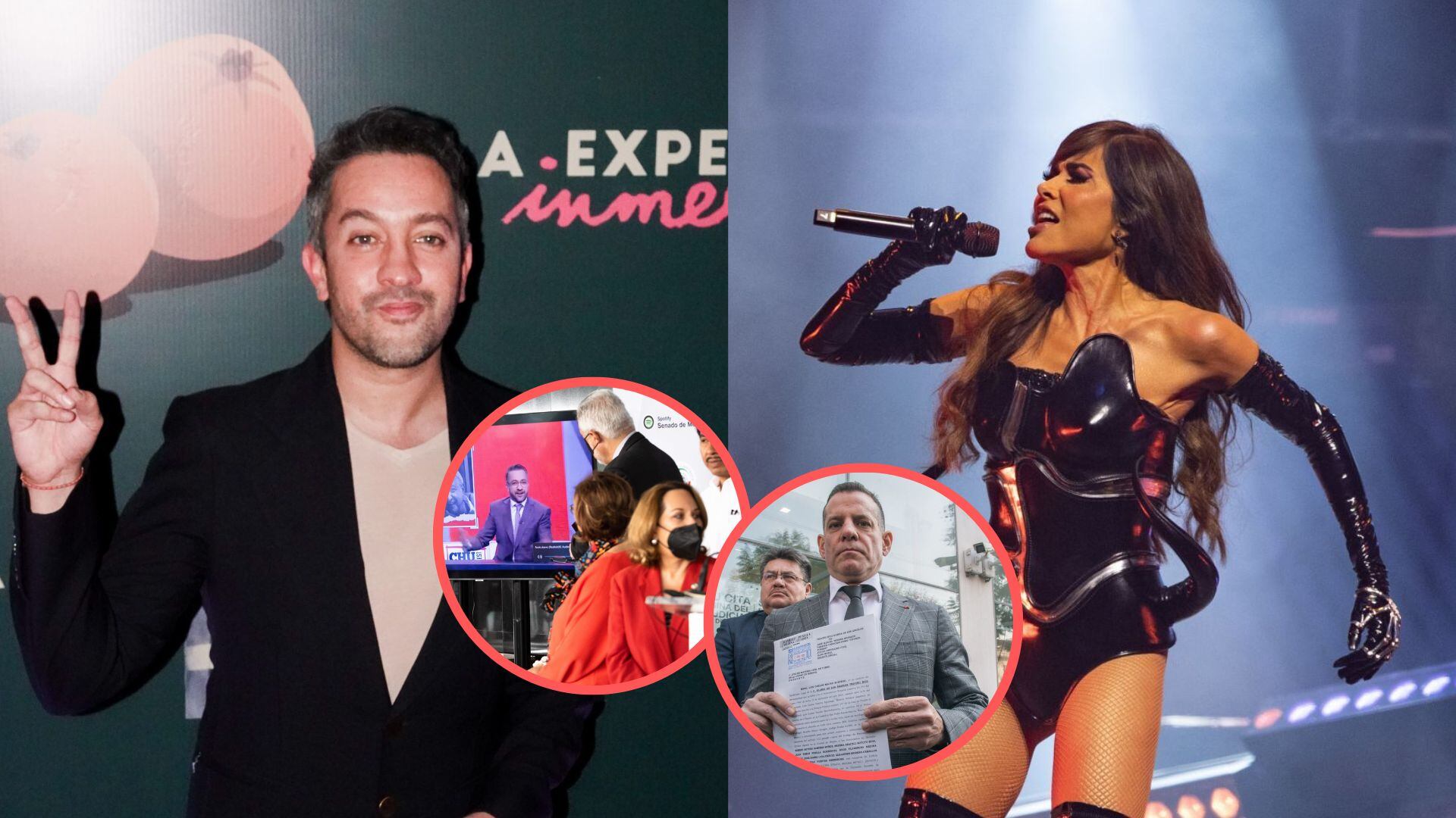 Chumel Torres, Gloria Trevi, Bertha Caraveo