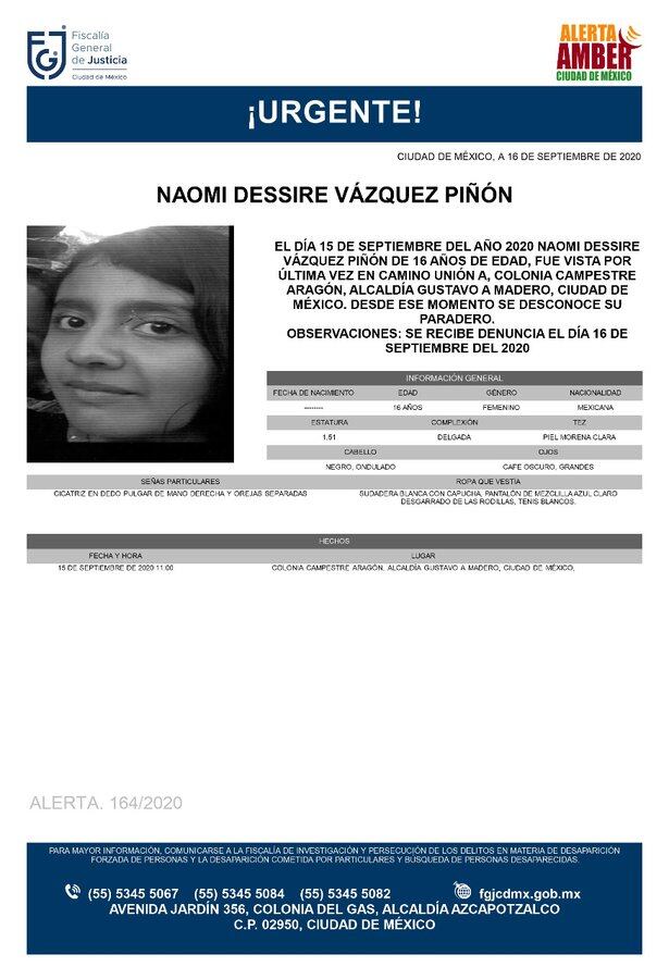 Ficha de búsqueda de Naomi