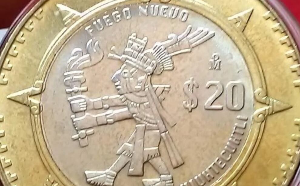 Moneda de 20 pesos tipo C
