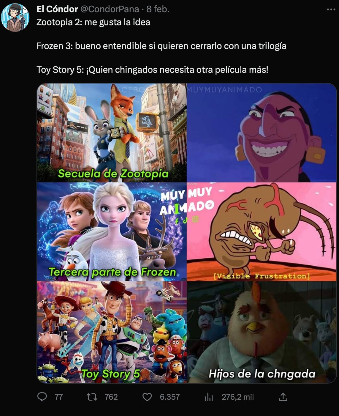 Toy Story 5 no emociona, con memes hace enojar a los adultos