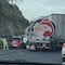 ¿Qué pasó en la autopista Chamapa-Lechería? Caos vial hacia Cuautitlán Izcalli por choque entre tráiler y pipa de Pemex