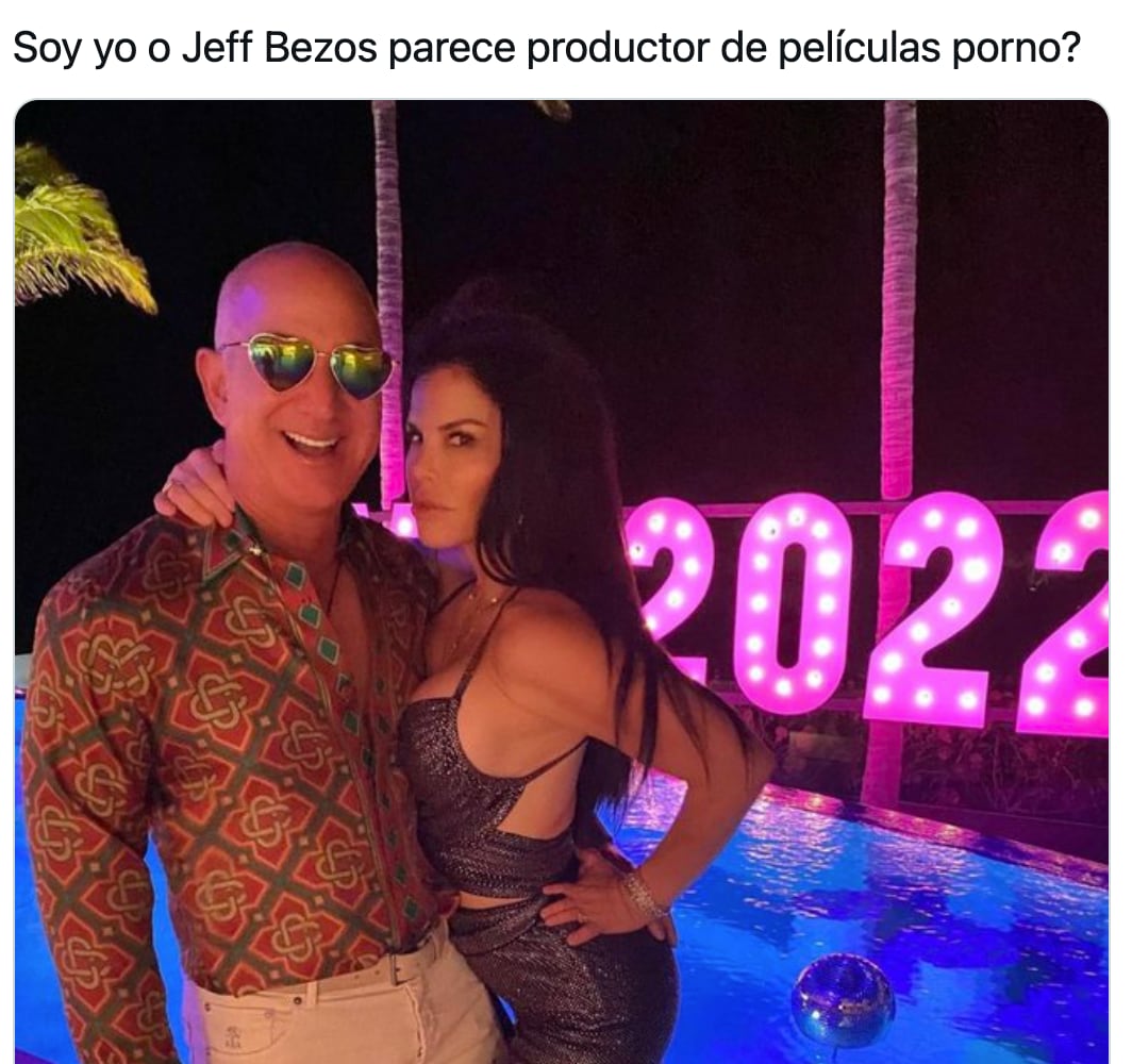 Memes de Jeff Bezos en Año Nuevo
