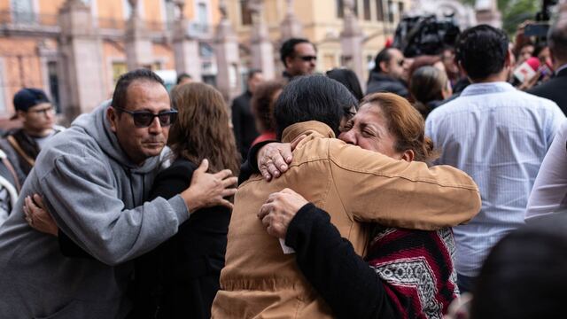 Misa de cuerpo presente de magistrade Jesús Ociel Baena Saucedo y Dorian Daniel Nieves Herrera