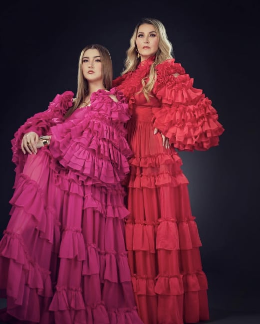 Melenie Carmona y Alicia Villarreal