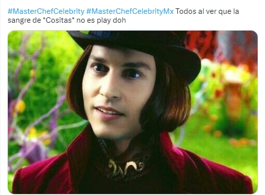 Memes: Cositas es la primera en cortarse en MasterChef Celebrity 2023.