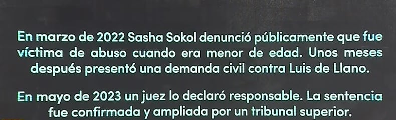 Mensaje que la serie de Timbiriche mostrará sobre el abuso de Luis de Llano a Sasha Sokol.