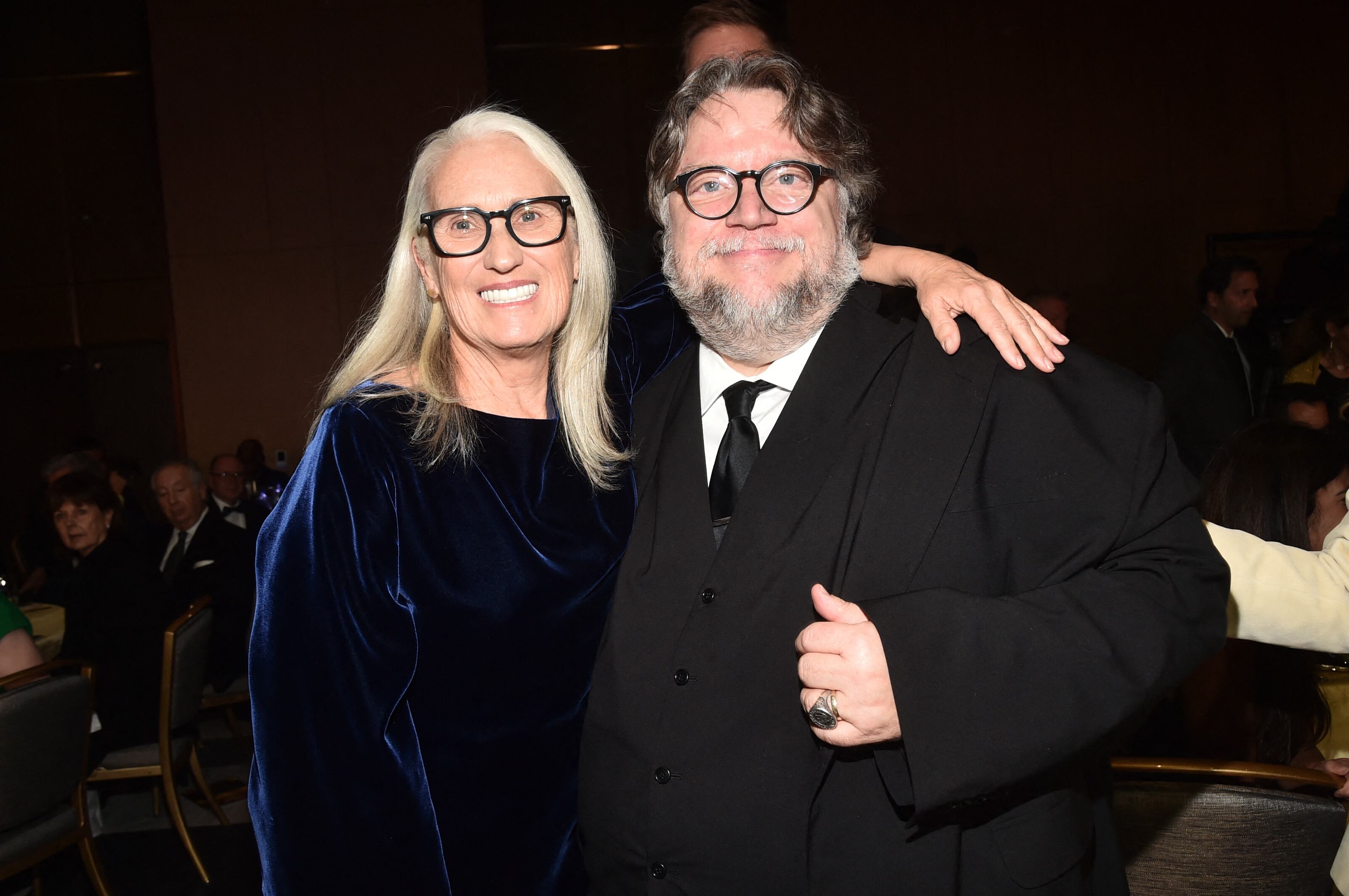 Jane Campion y Guillermo del Toro en los Critics Choice Awards