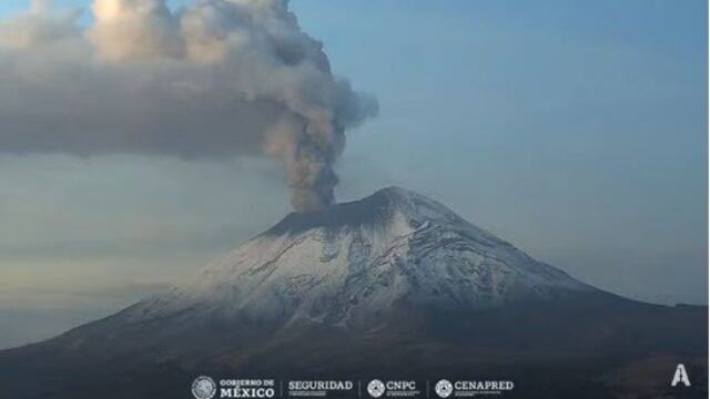 ¿Qué pasa en el Volcán Popocatépetl hoy 22 de mayo?