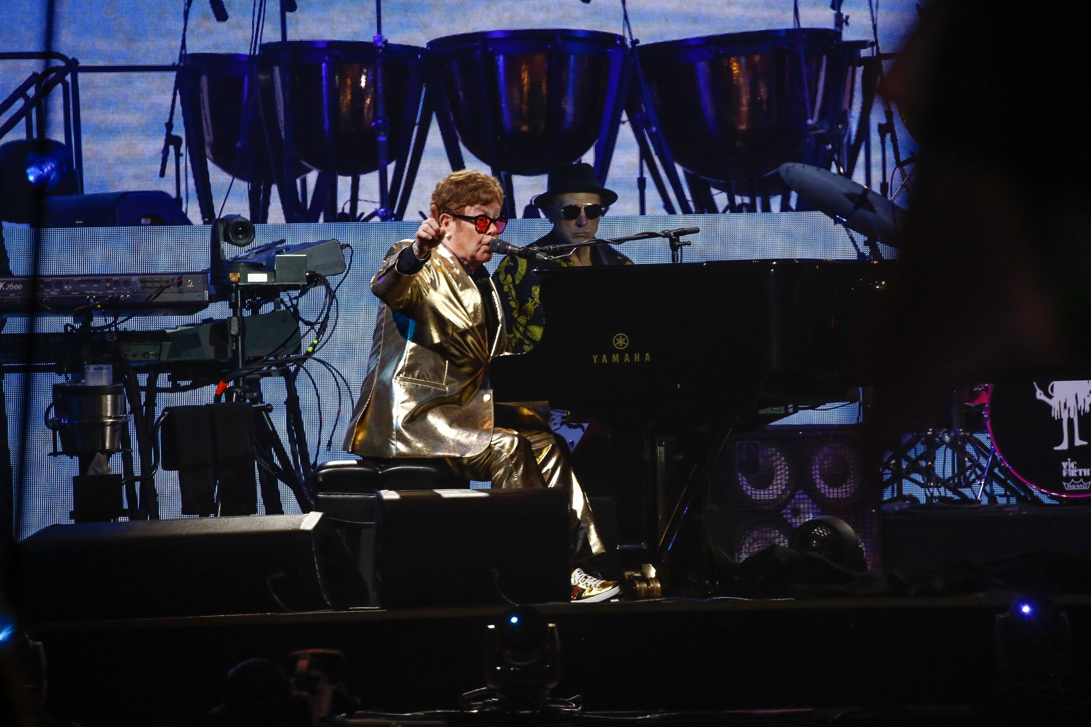 Elton John logró este legendario éxito en Glastonbury 2023