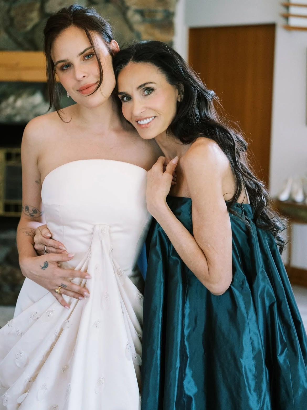 Tallulah Willis y Demi Moore