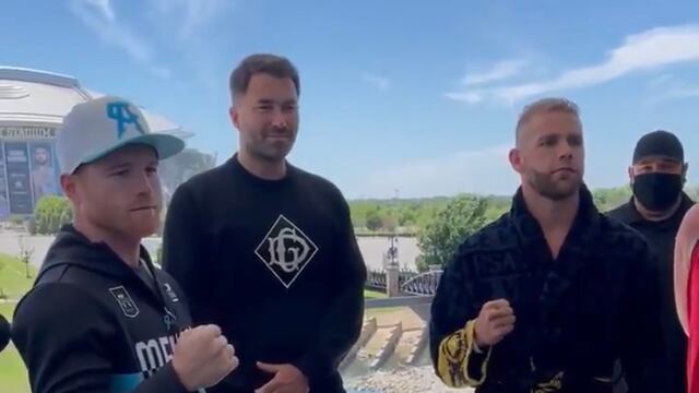Canelo Álvarez y Billy Joe Saunders