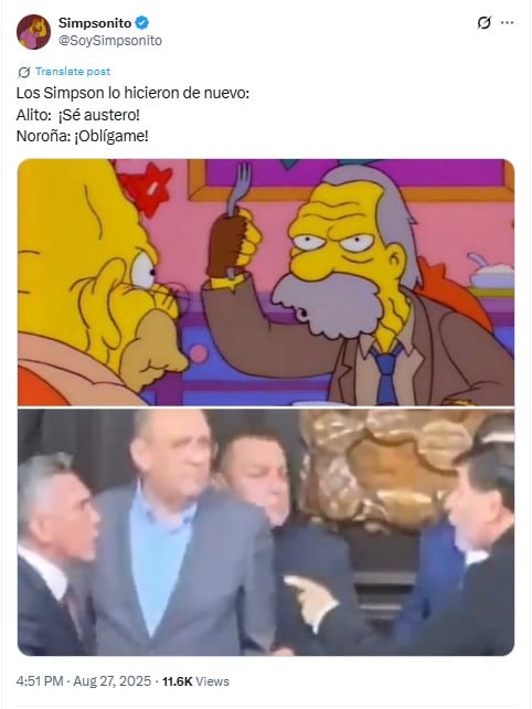 Memes por la pelea entre Alito Moreno y Gerardo Fernández Noroña