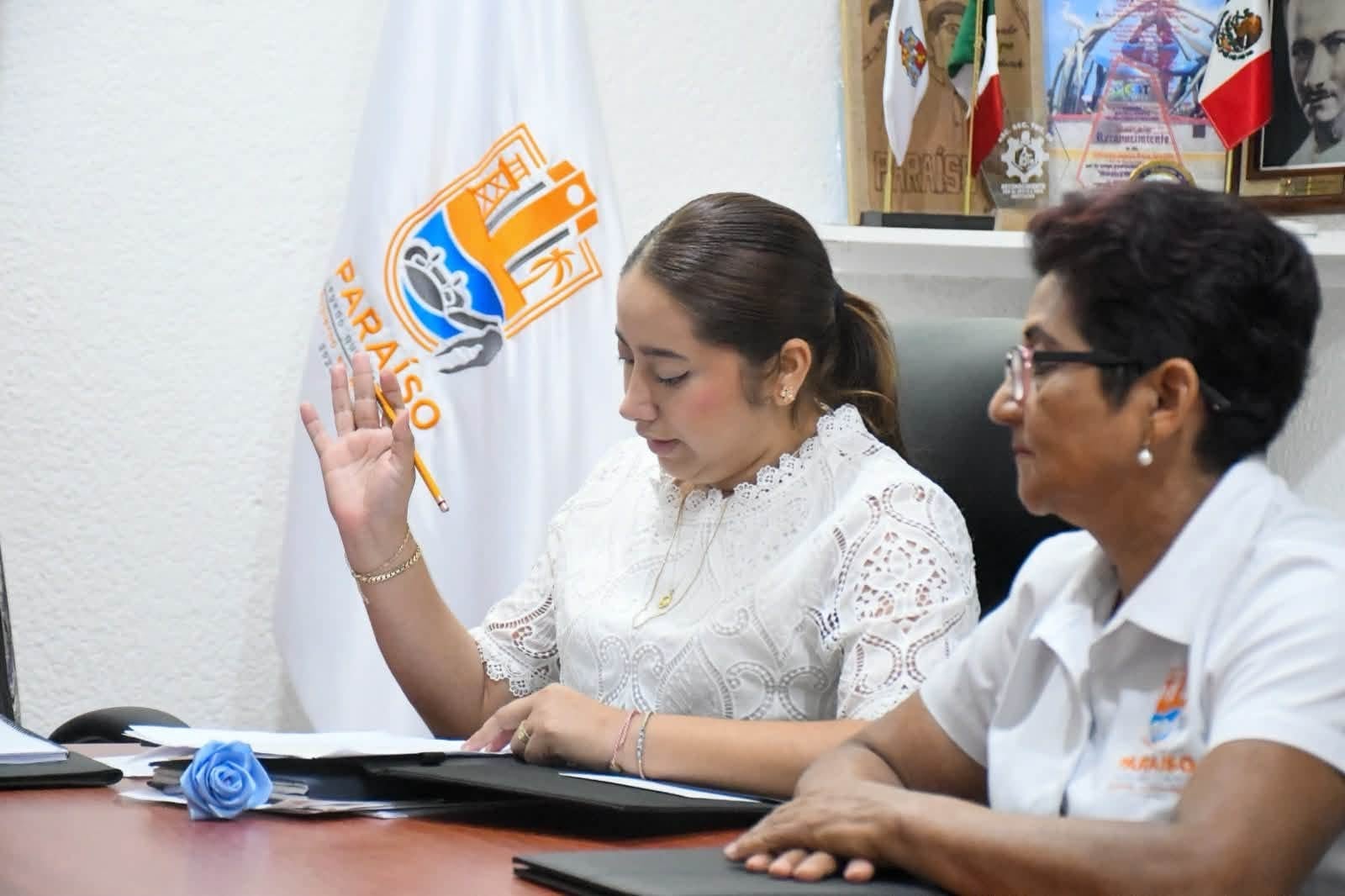 María Elisa Hernández Flores rinde protesta como alcaldesa de Paraíso