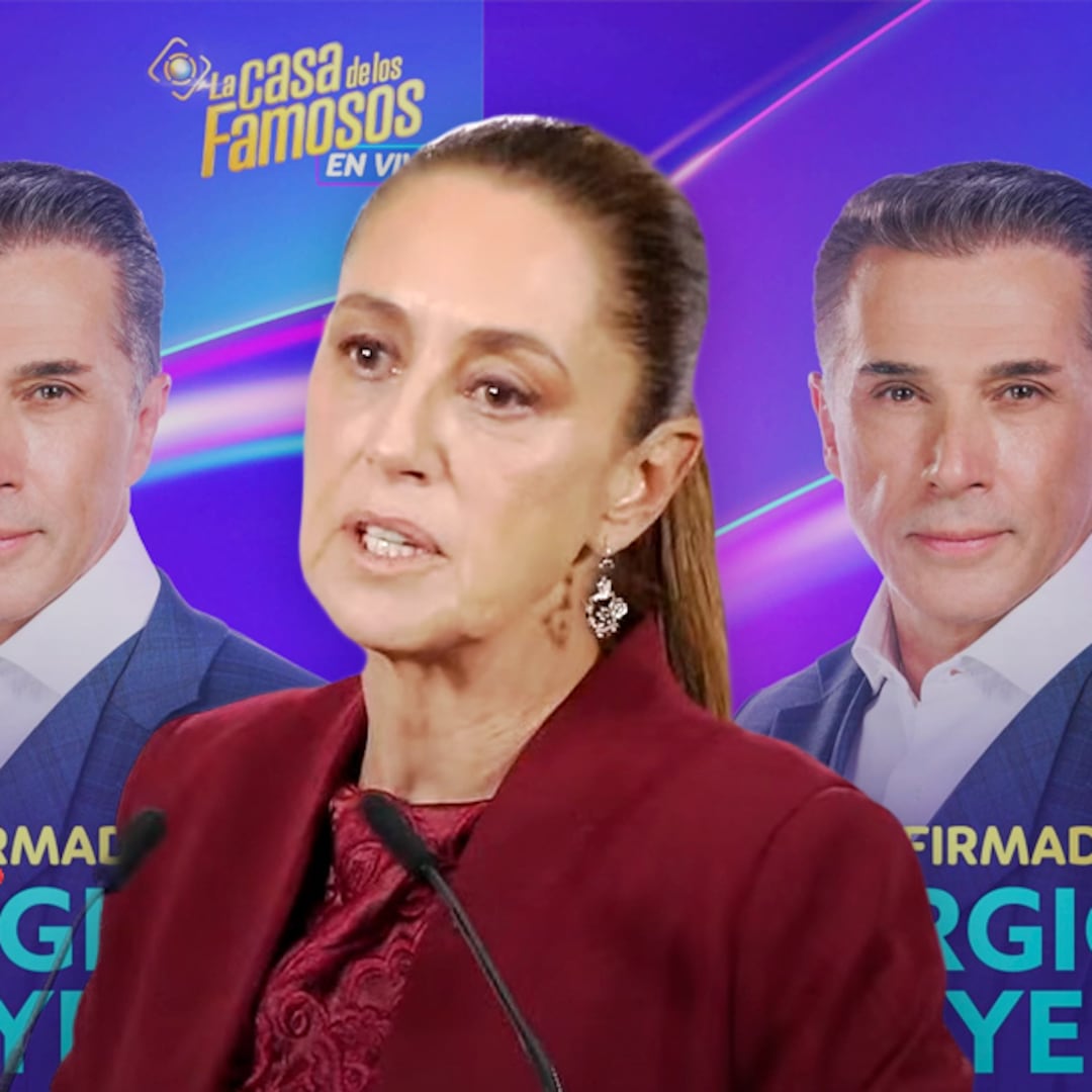 Sheinbaum reacciona a la licencia de Sergio Mayer para participar en La Casa de los Famosos