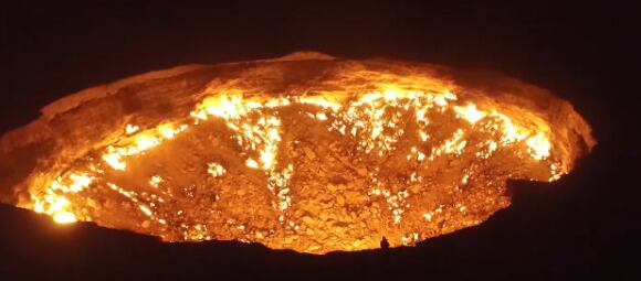 Cerrarán cráter de fuego ‘Puerta del Infierno'