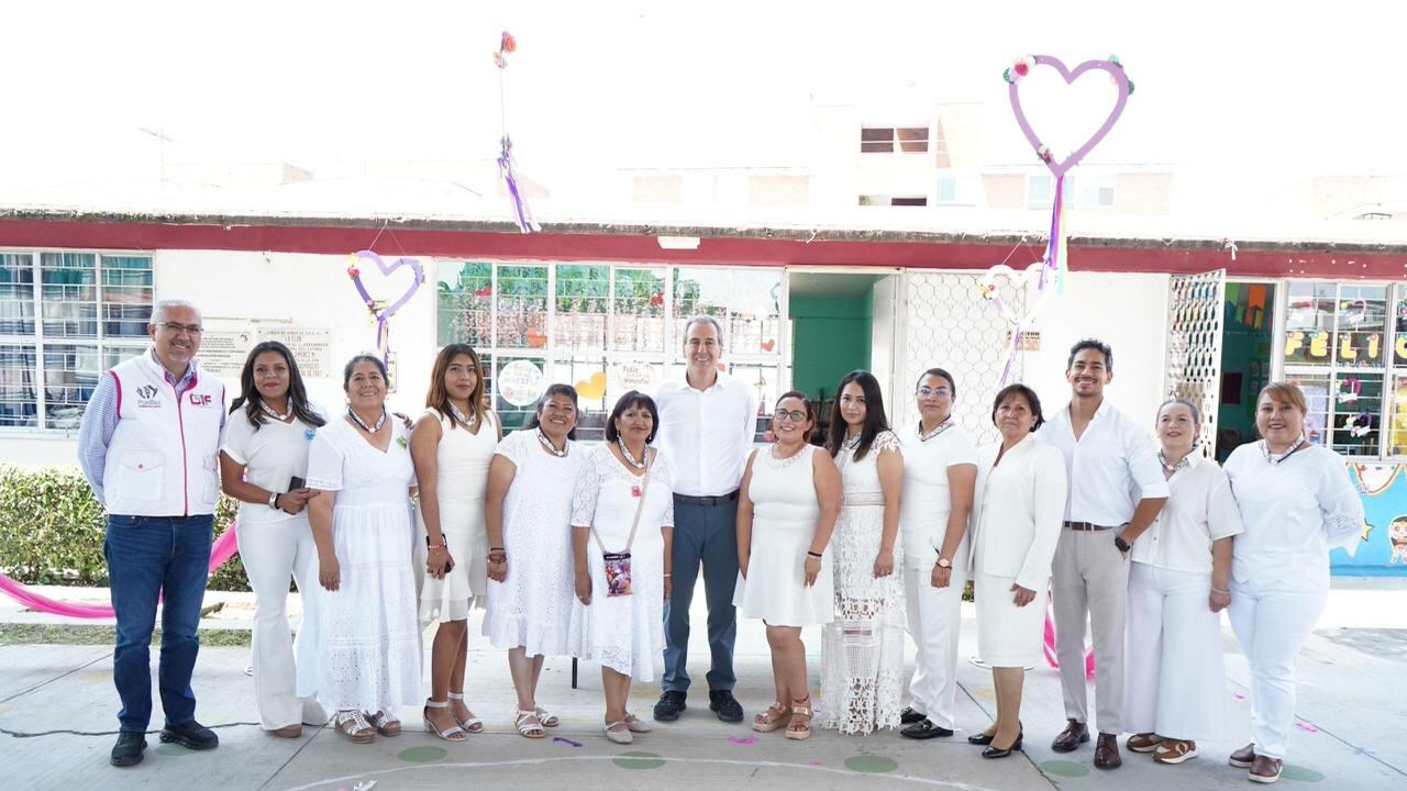 Pepe Chedraui impulsa desayunos calientes en escuelas de Puebla Capital