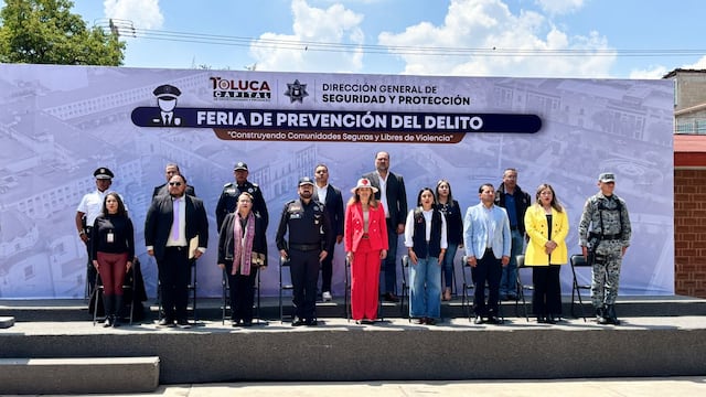 Toluca impulsa entornos seguros con feria escolar sobre prevención del delito
