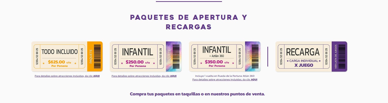 Precios de Parque Aztlán
