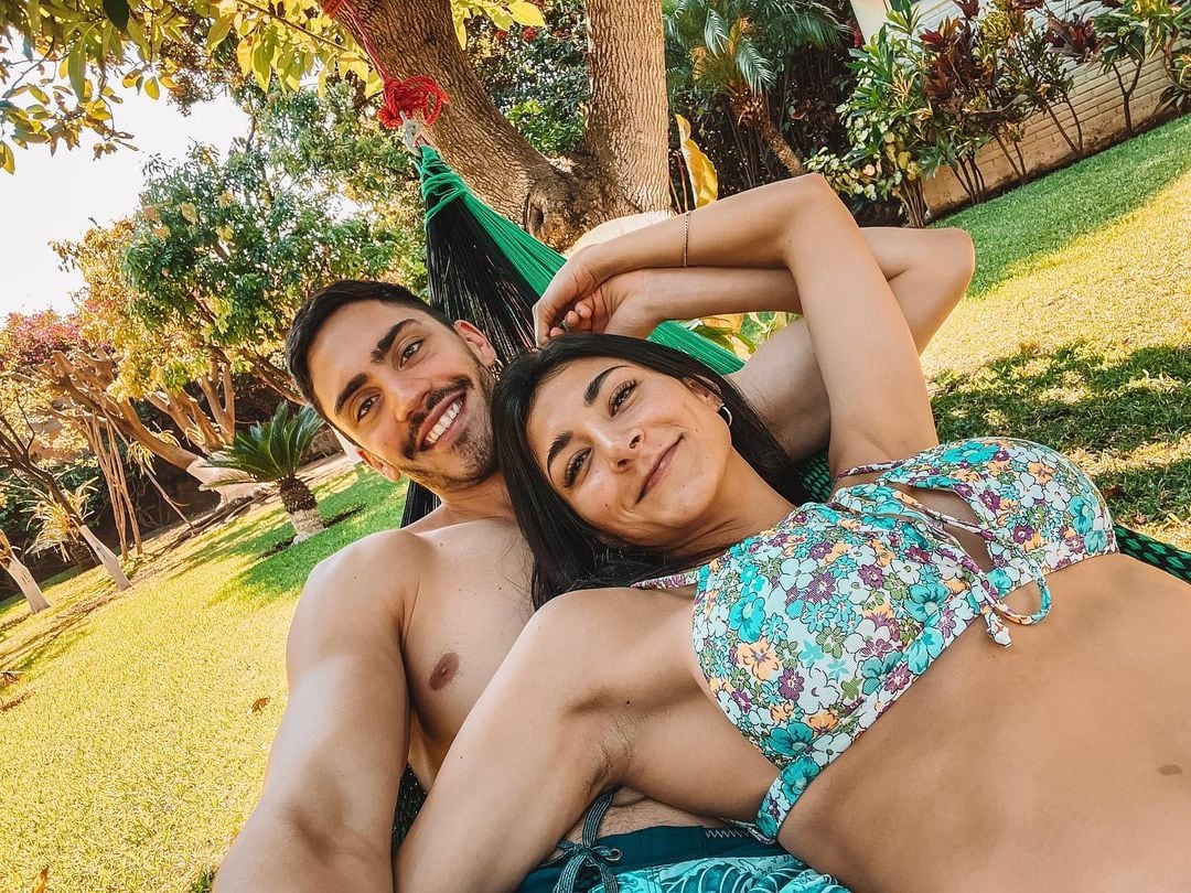 Iván Amozurrutia y su novia Ana Jimena