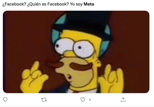 Memes por cambio nombre de Facebook a Meta