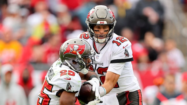 Tom Brady, de los Tampa Bay Buccaneers