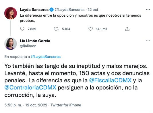 Tuit Lía Limón