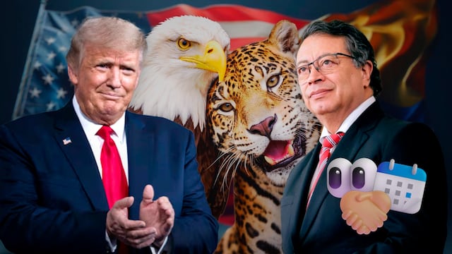 Prevén reunión entre Trump y Petro en febrero