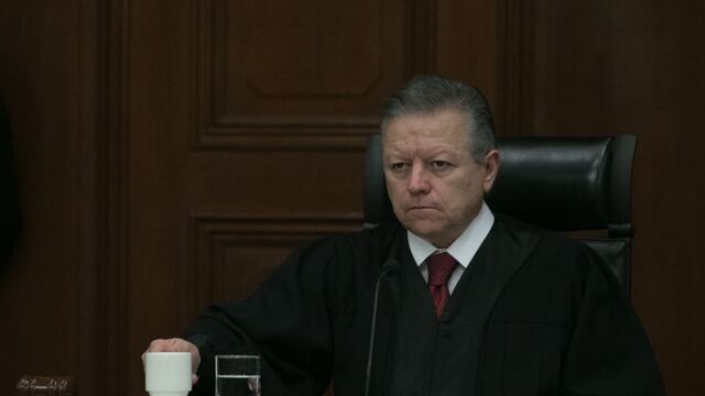 Arturo Zaldívar, presidente de la SCJN.