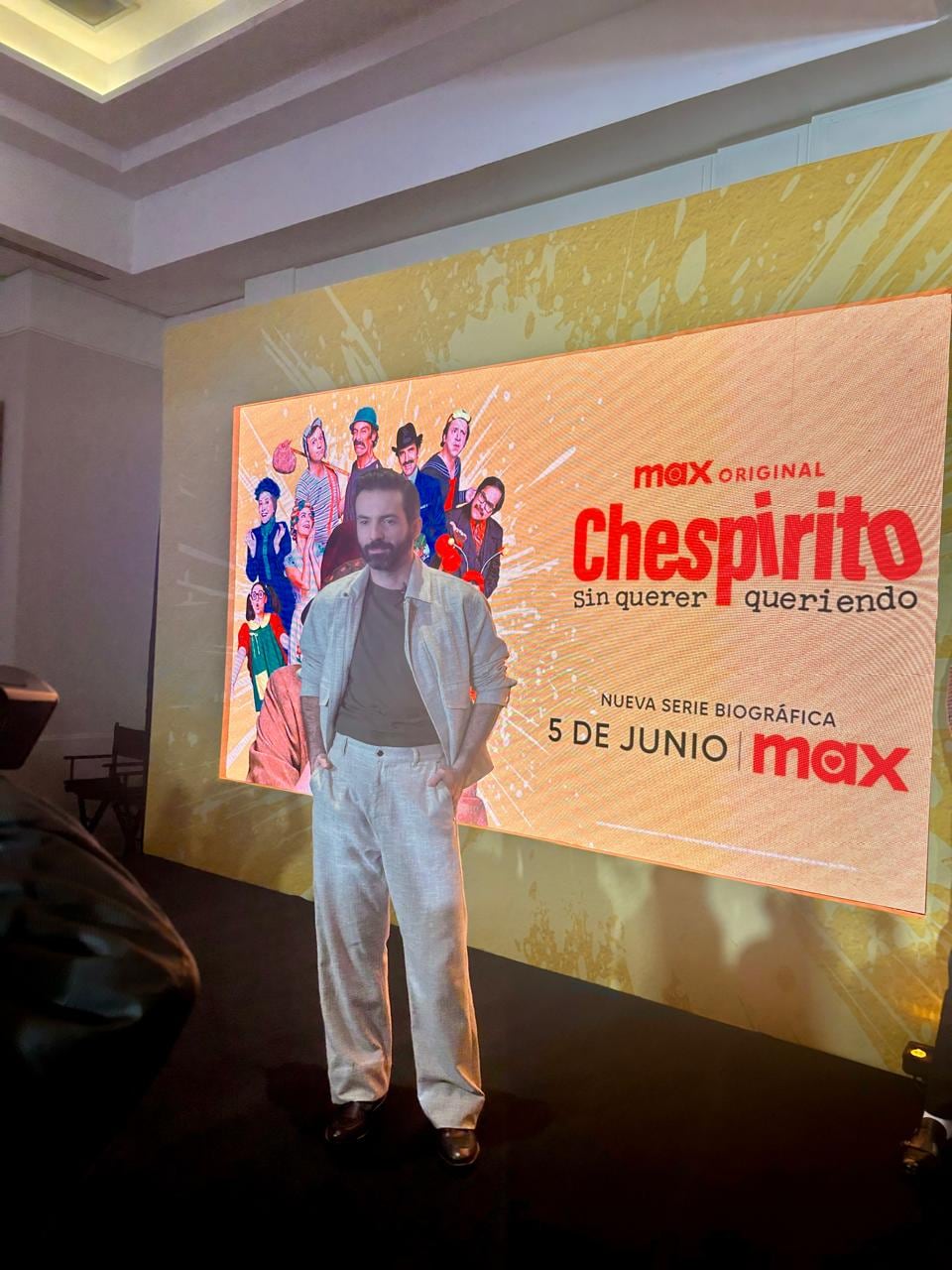 Conferencia de prensa “Chespirito, sin querer queriendo”