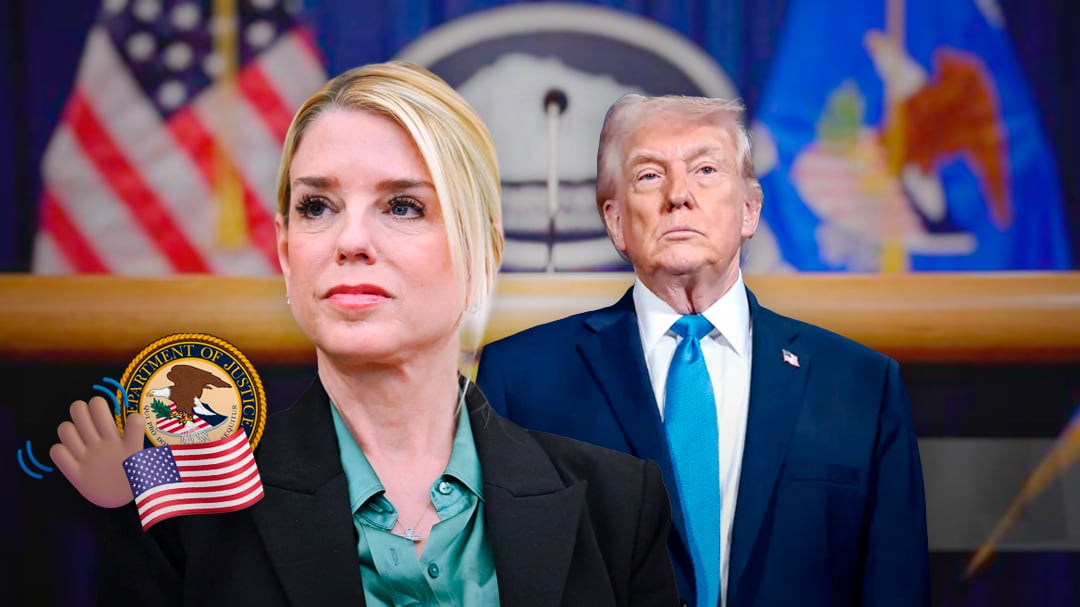 Trump confirma salida de Pam Bondi como fiscal general de Estados Unidos