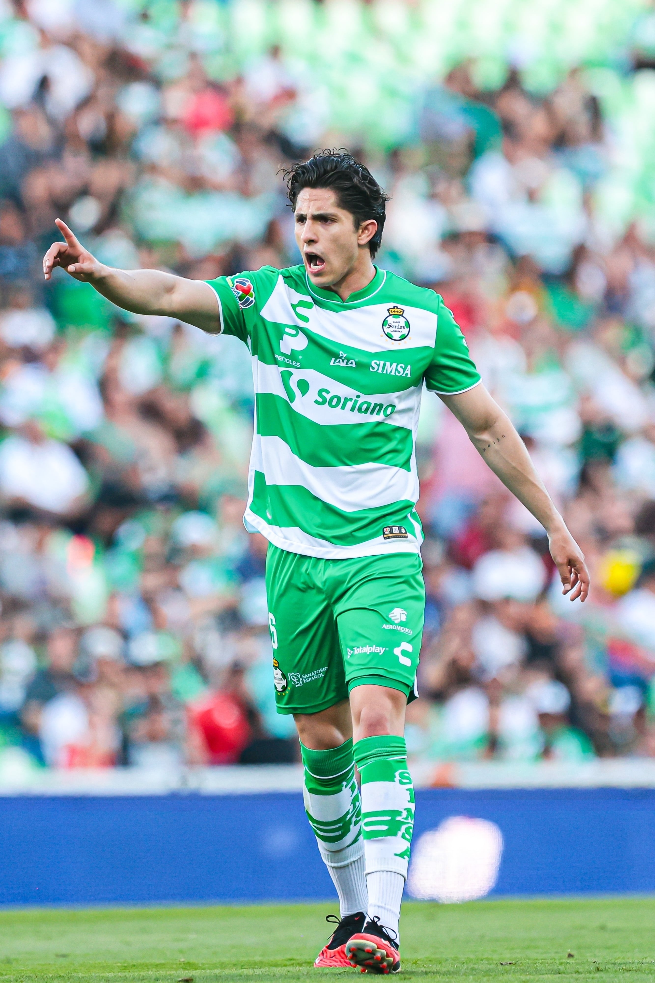 Alan Cervantes con Santos Laguna