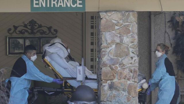 Paciente con coronavirus. Esperanza.